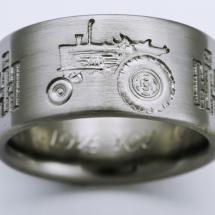 Titanium Wedding Ring by Exotica Jewelry